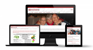 Friends & Advocates website displayed on a variety devices