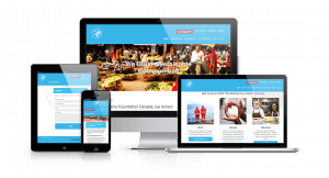 The Rhema Foundation Website on various devices