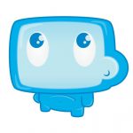 Byte the Bytes Cyber Cafe logo creature