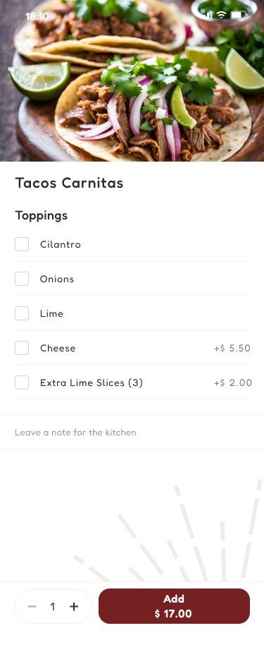 39 Home & Restaurant Restaurant-Choose ingredients