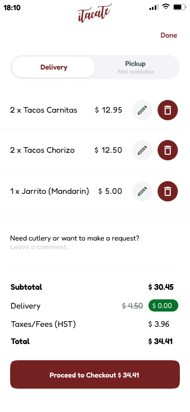 45 Order & Delivery Order list-edit