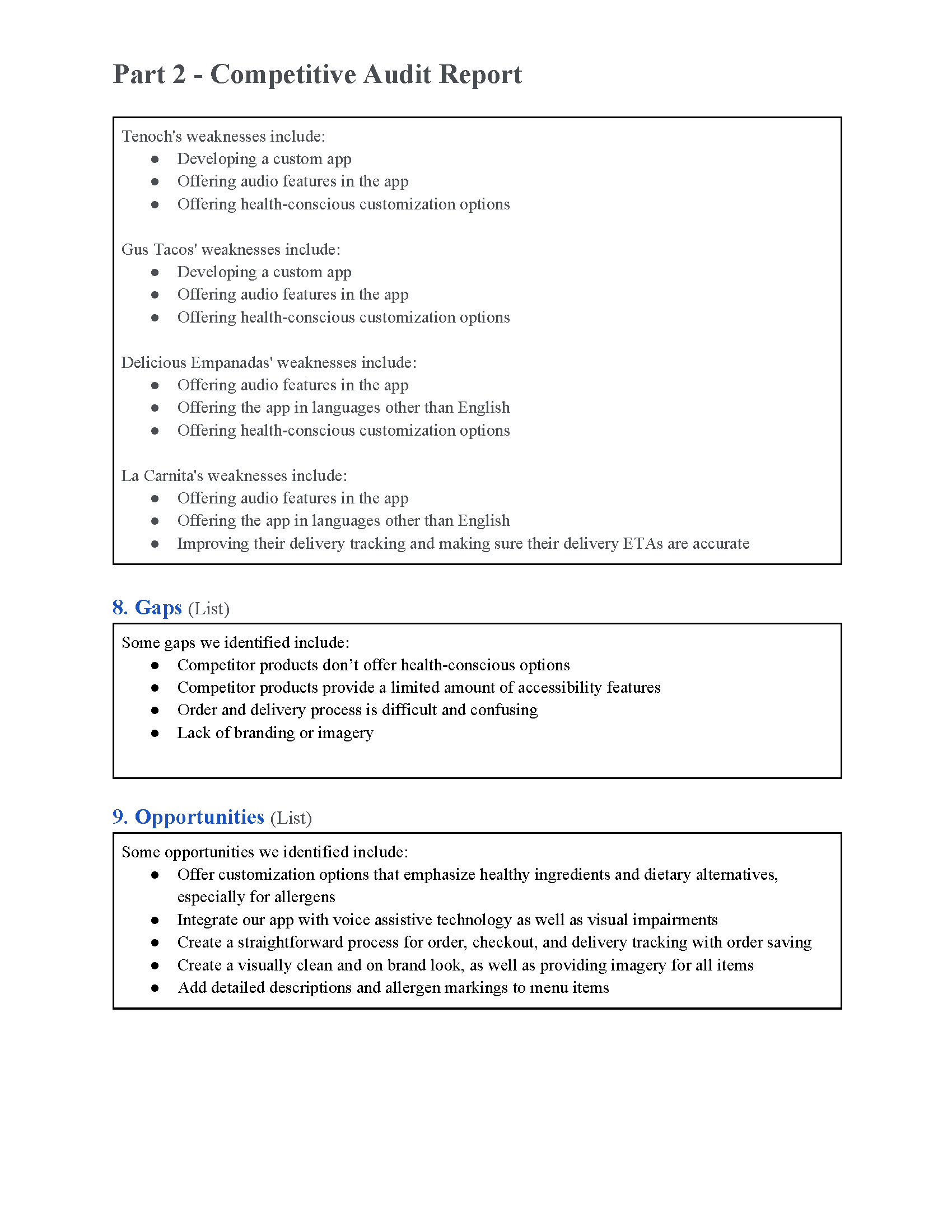 Google UX Design Certificate - Competitive Audit Report TCB_Page_4